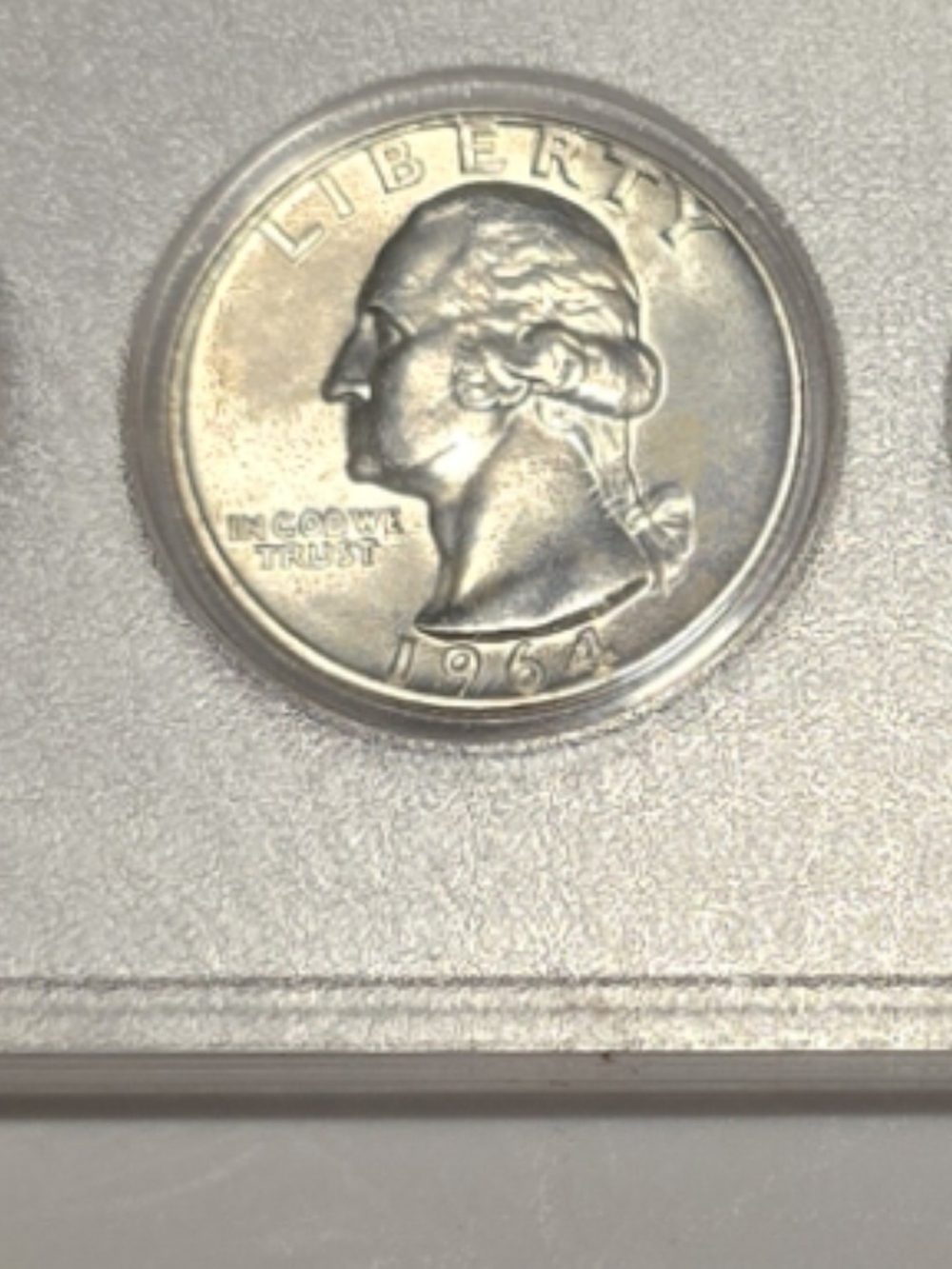 1964 Silver Quarter BU